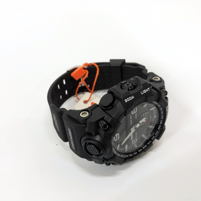 Надійні чоловічі наручні годинники SKMEI 1586BK BLACK, Армійські наручні годинники для чоловіків ZY-88