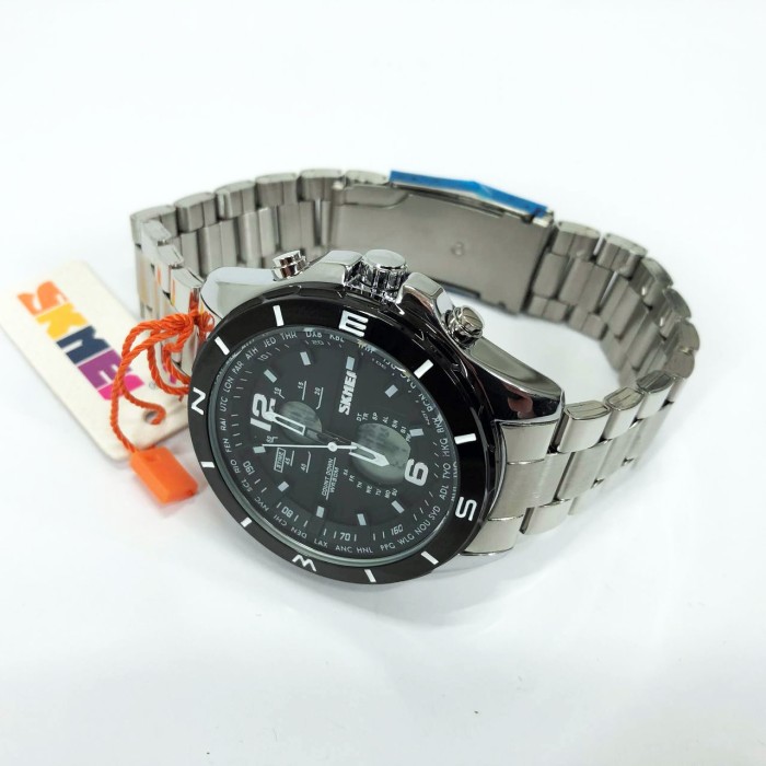 Чоловічі наручні годинники SKMEI 1670SIWT, Ексклюзивні чоловічі годинники Солідні VA-90