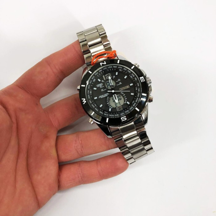 Чоловічі наручні годинники SKMEI 1670SIWT, Ексклюзивні чоловічі годинники Солідні VA-90