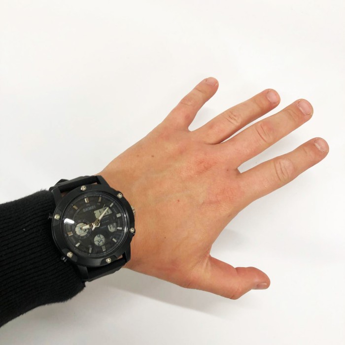 Годинники армійські для ЗСУ SKMEI 1757BKWT, Водонепроникні годинники 50 м Наручні для армії FG-81