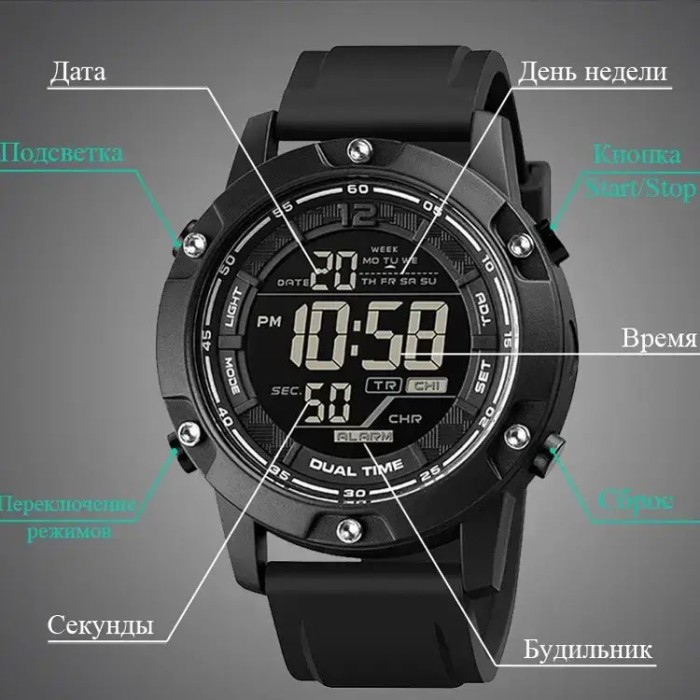 Військові годинники спецслужб, Годинники тактичні протиударні Військові тактичні ZN-22