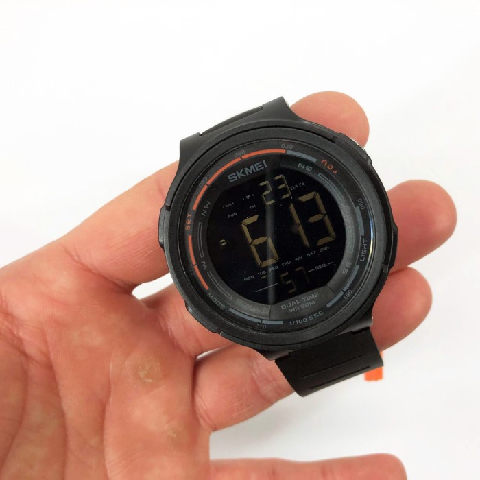 Годинники наручні чоловічі SKMEI 1841BK BLACK, для військовослужбовців, тактичні протиударні. Колір: чорний