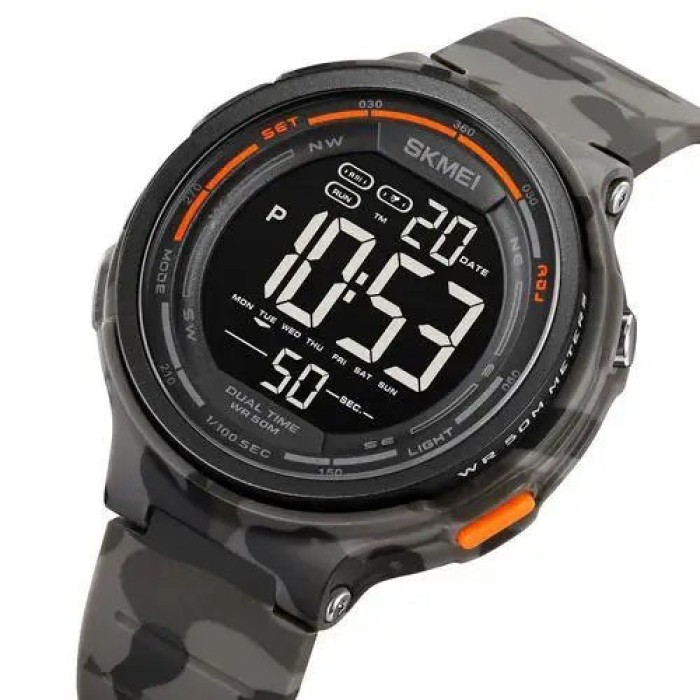 Військовий годинник для військовослужбовця SKMEI 1841CMGY, Багатофункціональний військовий годинник MV-50