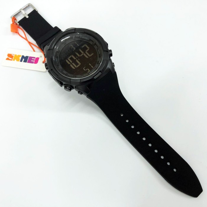 Армійський електронний годинник SKMEI 1845BK, Чоловічий круглий спортивний годинник QJ-59