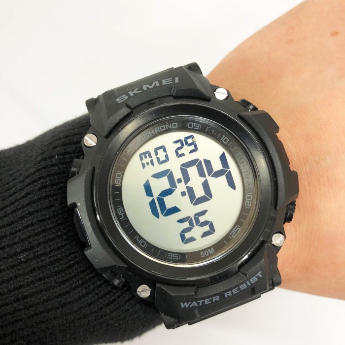 Годинник водонепроникний та протиударний SKMEI 1886BKWT, Годинник для подорожі Протиударний TN-52