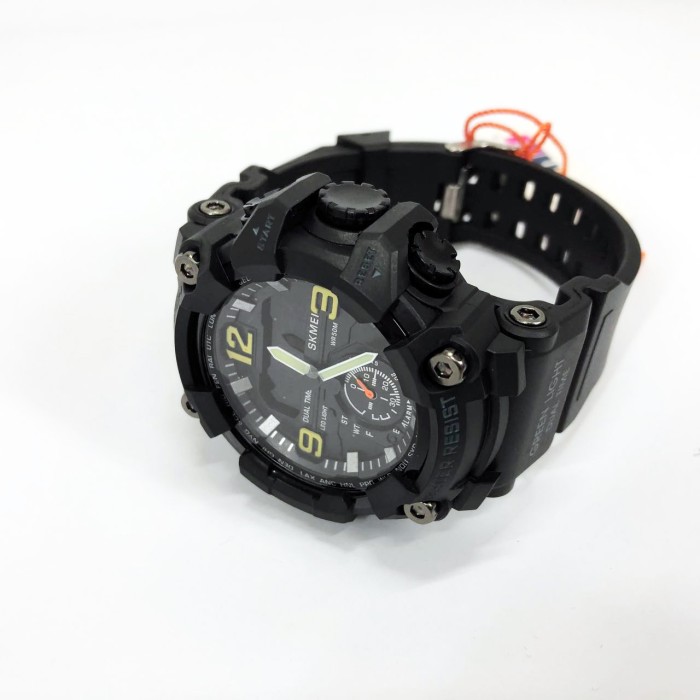 Годинники наручні електронні для хлопців SKMEI 1965BK BLACK, Надійні чоловічі наручні годинники VN-13