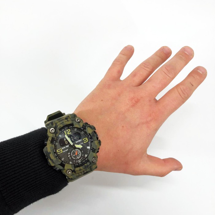 Хороший чоловічий годинник фірма SKMEI, Годинник для походу Водонепроникний електронний VJ-34