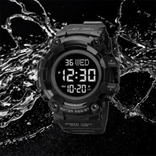 Армійський годинник протиударний SKMEI 1968BKBK, Водонепроникний чоловічий годинник RY-60