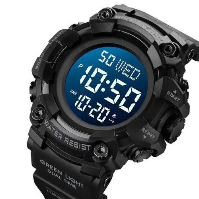 Наручні годинники для армії SKMEI 1968BKWT, Наручні годинники з електронним механізмом LM-29