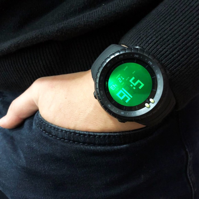 Годинник спортивний багатофункціональний SKMEI, Годинник тактичний протиударний Протиударний BU-41