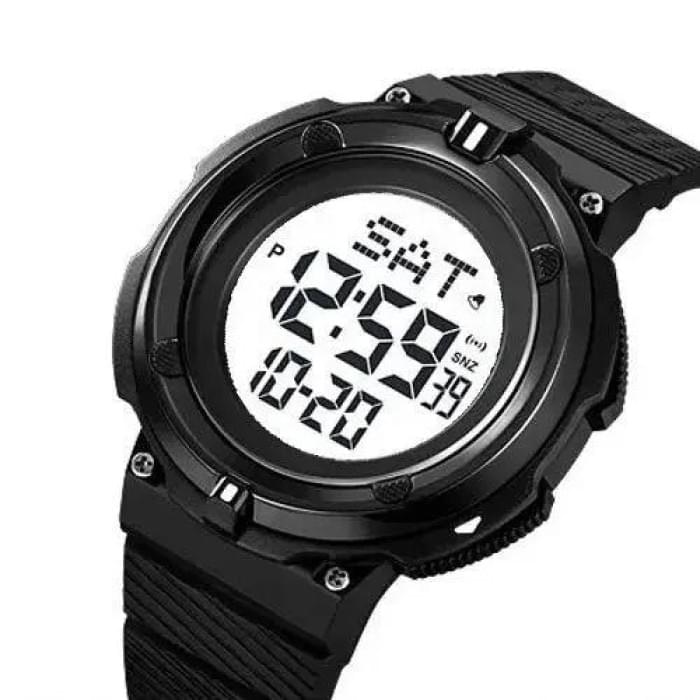 Брендові чоловічі годинники SKMEI 2010BKWT BLACK-WHITE, Годинники BM-840 чоловічі спортивні