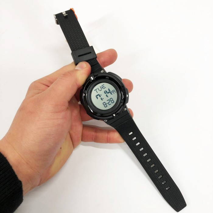 Спортивний міцний годинник SKMEI 2010BKWT BLACK-WHITE, Електронний вологозахищений наручний годинник XY-10