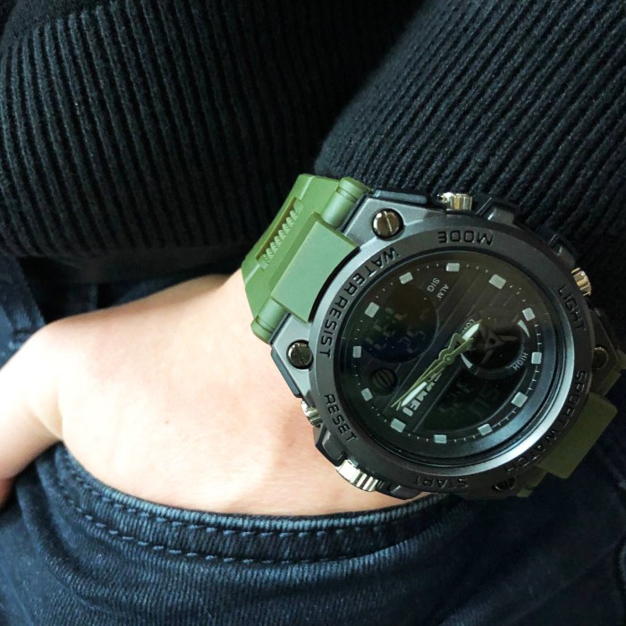 Армійський годинник мілітарі, Чоловічий годинник з офіційною гарантією Практичний чоловічий ZR-77