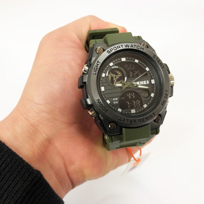 Кращі військові годинники SKMEI 2031AG, Польові годинники для армії Стильні армійські AP-72