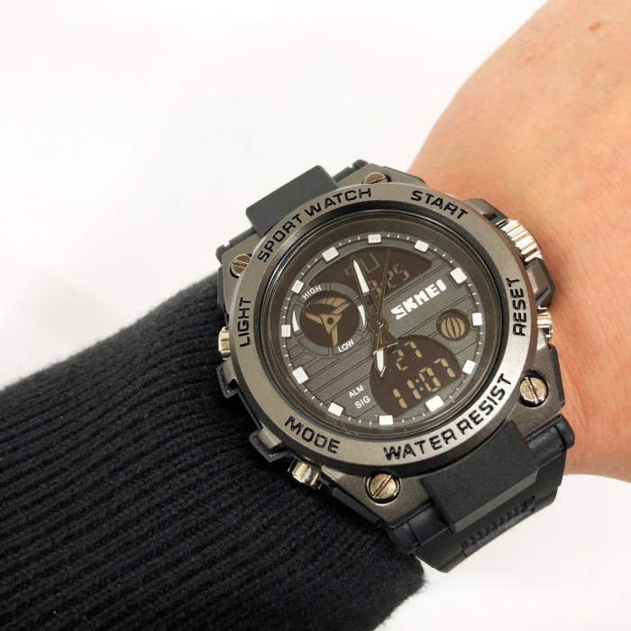 Військовий годинник спецслужби SKMEI 2031BK, Ударостійкий водонепроникний годинник EA-65