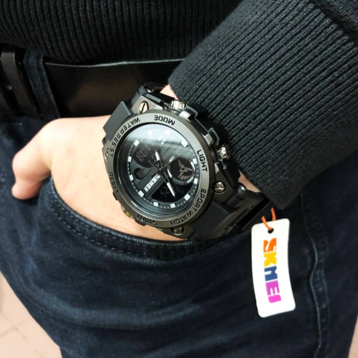 Військовий годинник спецслужби SKMEI 2031BK, Ударостійкий водонепроникний годинник EA-65
