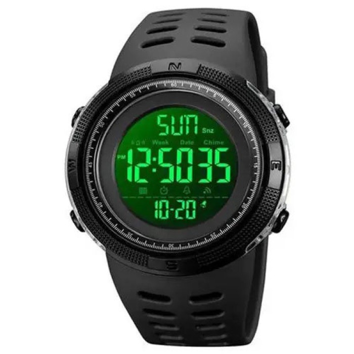 Чоловічий армійський водостійкий тактичний годинник SKMEI 2070BK BLACK, Годинники XY-598 для чоловіка