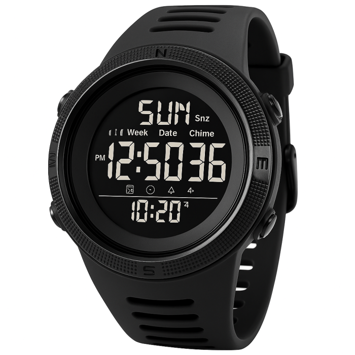 Годинник наручний чоловічий SKMEI 2070BK BLACK. Колір: чорний
