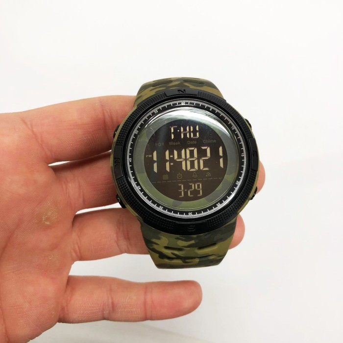 Годинник наручний чоловічий SKMEI 2070CMGN ARMY GREEN CAMO