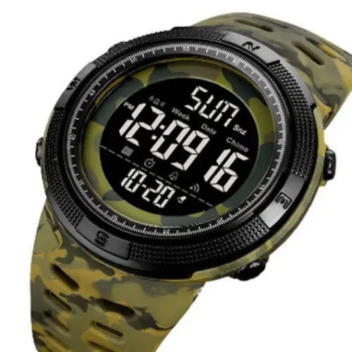 Годинник наручний чоловічий SKMEI 2070CMGN ARMY GREEN CAMO
