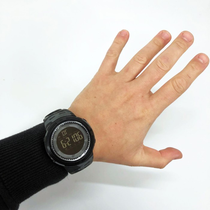 Практичний спортивний чоловічий годинник SKMEI 2070CMGY, Електронний спортивний годинник GV-93