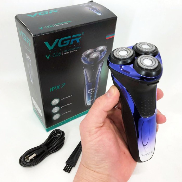 Портативна професійна бритва, Потужна електрична бритва для бороди, Професійна чоловіча електробритва FQ-53