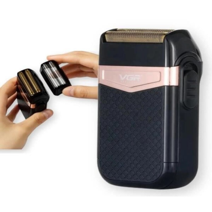 Чоловіча електрична акумуляторна електробритва VGR, Компактна електробритва чоловіча ST-22