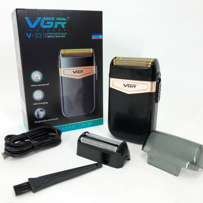 Електробритва для догляду за бородою VGR V-331, Хороша бритва портативна, Професійна бритва-шейвер HL-99