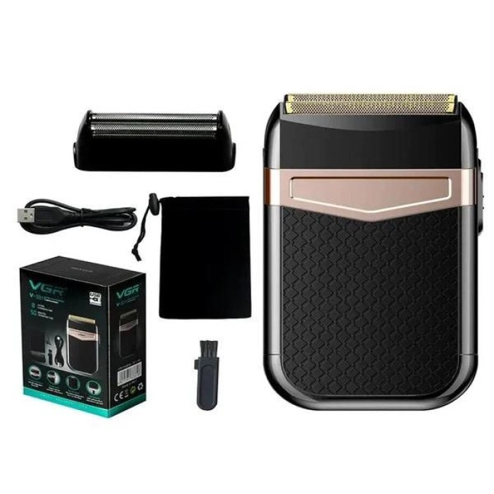 Електробритва для догляду за бородою VGR V-331, Хороша бритва портативна, Професійна бритва-шейвер HL-99