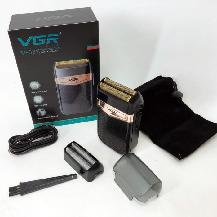 Електробритва для догляду за бородою VGR V-331, Хороша бритва портативна, Професійна бритва-шейвер HL-99