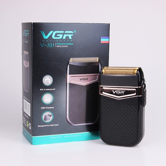 Електробритва для догляду за бородою VGR V-331, Хороша бритва портативна, Професійна бритва-шейвер HL-99