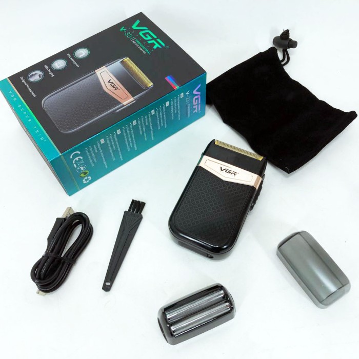 Електробритва для догляду за бородою VGR V-331, Хороша бритва портативна, Професійна бритва-шейвер HL-99