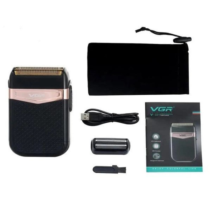Електробритва для догляду за бородою VGR V-331, Хороша бритва портативна, Професійна бритва-шейвер HL-99