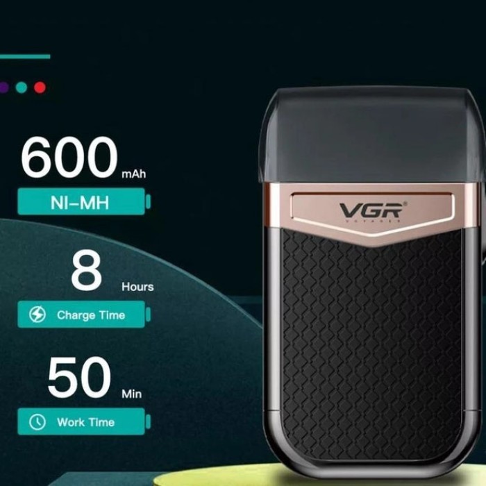 Електробритва для догляду за бородою VGR V-331, Хороша бритва портативна, Професійна бритва-шейвер HL-99