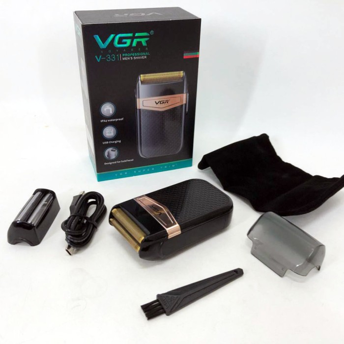 Електробритва для догляду за бородою VGR V-331, Хороша бритва портативна, Професійна бритва-шейвер HL-99