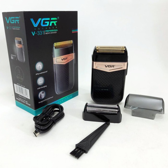 Електробритва для догляду за бородою VGR V-331, Хороша бритва портативна, Професійна бритва-шейвер HL-99
