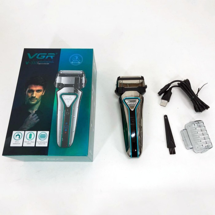 Електрична бритва для якісного гоління VGR, Професійна чоловіча електробритва, Професійна електробритва UA-25