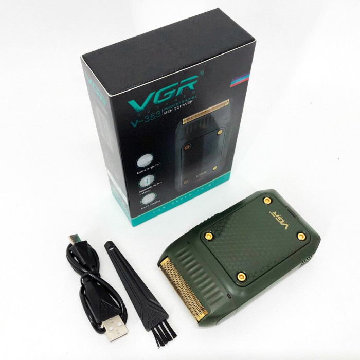 Електробритви для чоловіків SHAVER VGR V-353, Професійна електробритва GP-651 з насадками