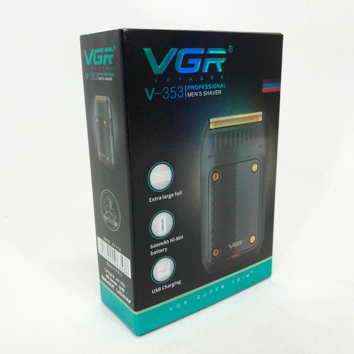 Електробритви для чоловіків SHAVER VGR V-353, Професійна електробритва GP-651 з насадками