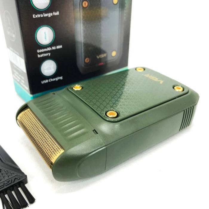 Електробритви для чоловіків SHAVER VGR V-353, Професійна електробритва GP-651 з насадками
