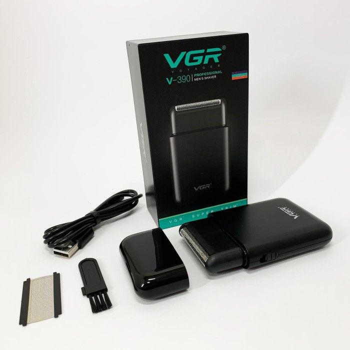 Портативна професійна бритва VGR V-390, Тример для бороди, Професійна бритва KB-290 для волосся