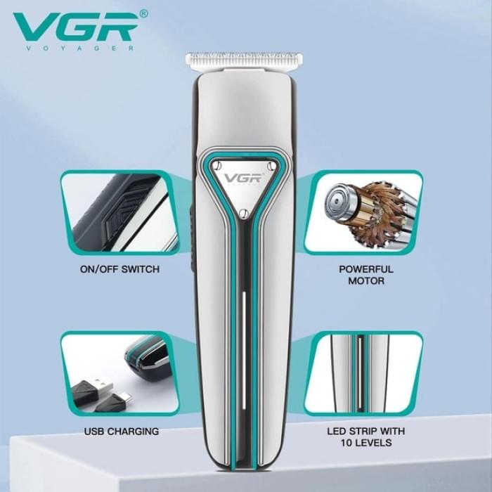 Практична машинка для стрижки волосся VGR V-008 Pro, Чоловічий набір для стрижки IQ-895 волосся бездротовий