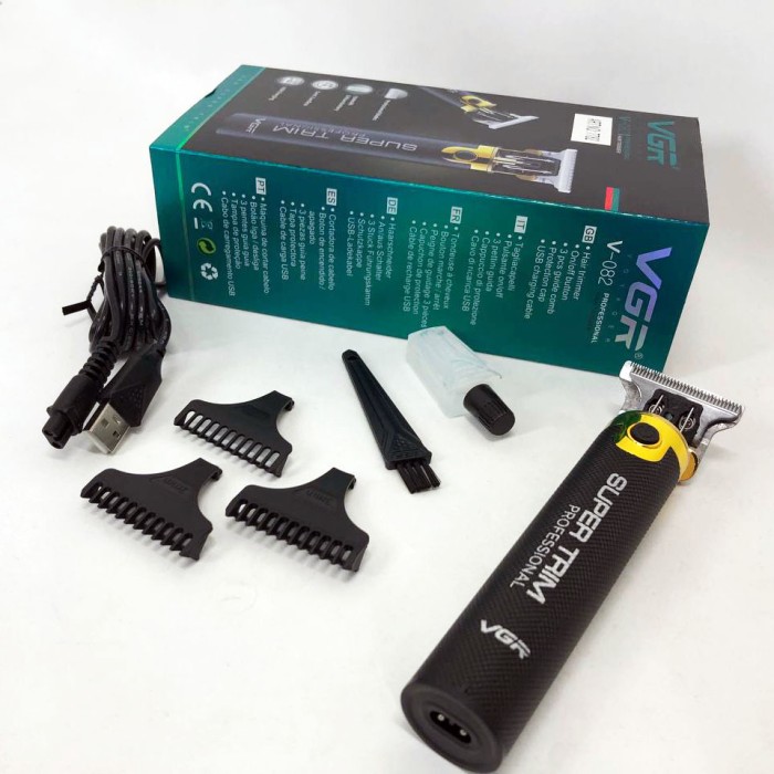 Чоловічий набір для стрижки волосся акумуляторний VGR V-082, Надійна машинка для стрижки RQ-49