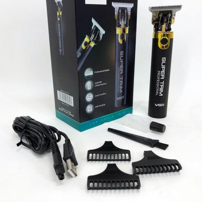 Чоловічий набір для стрижки волосся акумуляторний VGR V-082, Надійна машинка для стрижки RQ-49