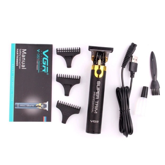 Чоловічий набір для стрижки волосся акумуляторний VGR V-082, Надійна машинка для стрижки RQ-49