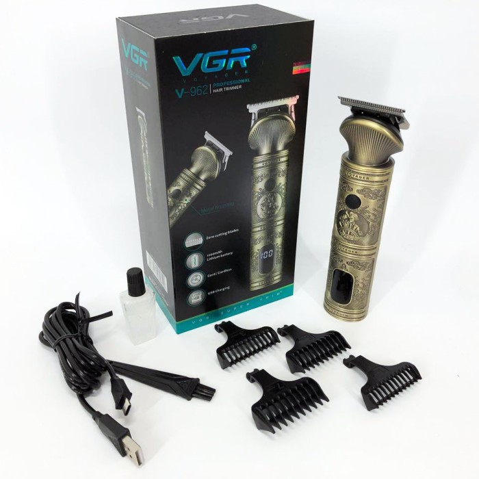 Професійна електрична машинка для стрижки VGR V-962, Електрична акумуляторна машинка для стрижки WX-27