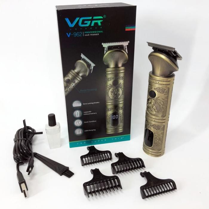 Бритва для бороди VGR V-962, Машинка для стрижки посіченого волосся, Машинка для стрижки UW-858 для дому