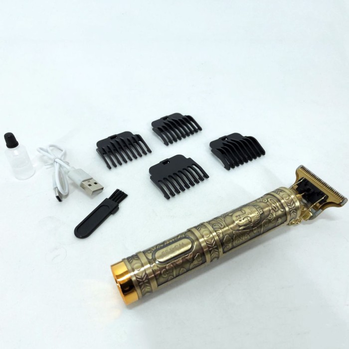 Тример для стрижки акумуляторний професійний Hair Clipper WS-T99, Електромашинка для волосся LZ-80