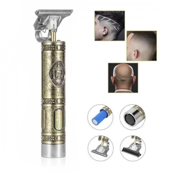 Тример для стрижки акумуляторний професійний Hair Clipper WS-T99, Електромашинка для волосся LZ-80