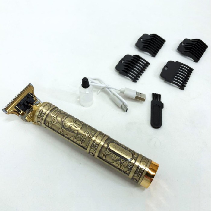 Тример для стрижки акумуляторний професійний Hair Clipper WS-T99, Електромашинка для волосся LZ-80